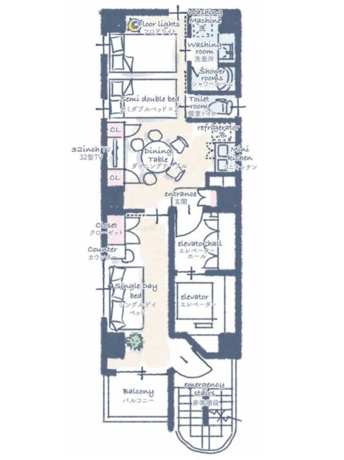 Prime Suites Tokyo Bagian luar foto